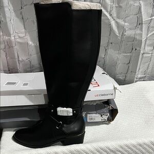 Liz Claiborne Black Over the Knee Boots